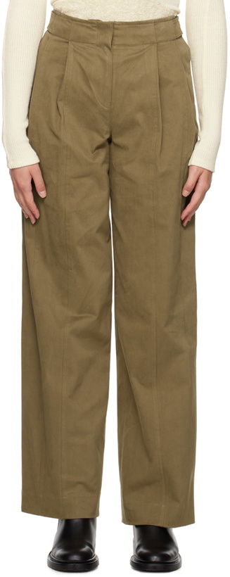 Photo: LVIR Khaki Pleated Trousers