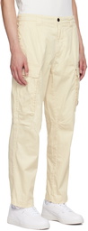 C.P. Company Off-White Loose Cargo Pants