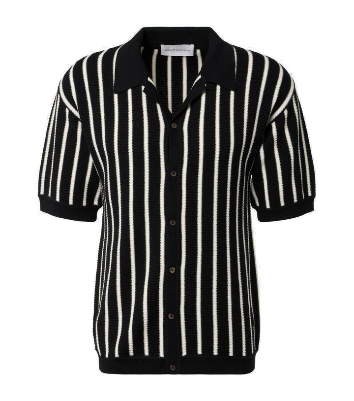 Photo: King & Tuckfield Striped wool shirt