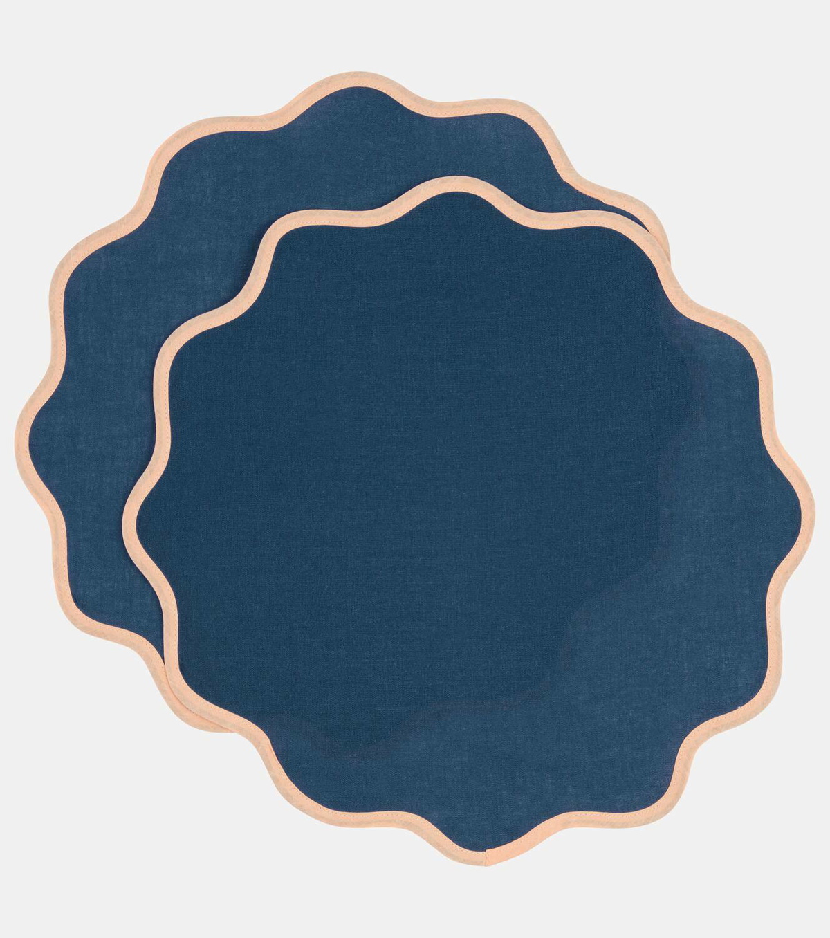 La DoubleJ Cloud set of 2 linen placemats