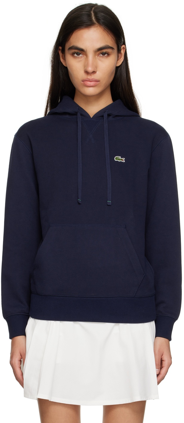 Lacoste Navy Patch Hoodie Lacoste