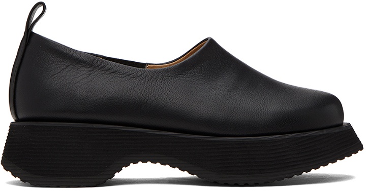 Photo: Reike Nen Black Platform Clean Loafers