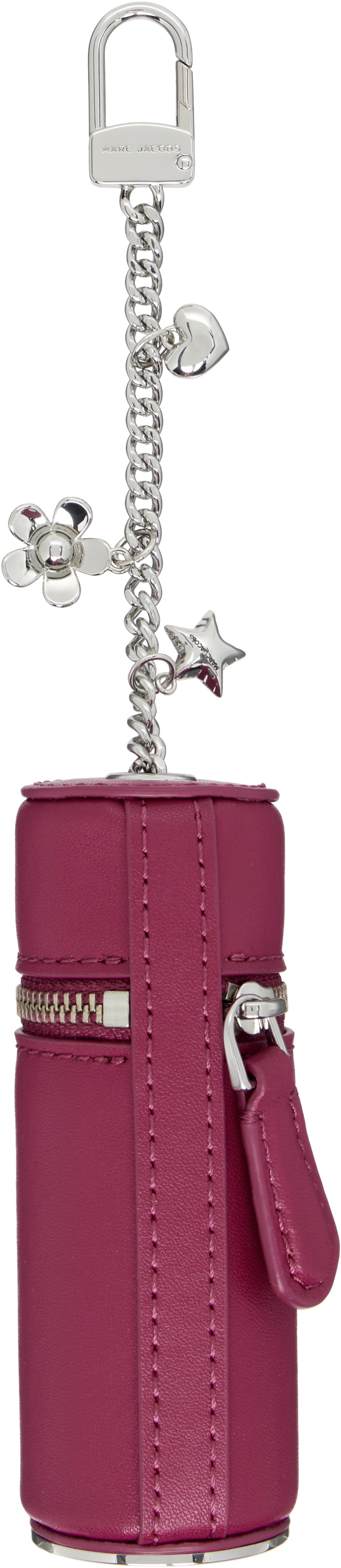 Marc Jacobs Pink 'The Everyday Lipstick Case' Bag Charm