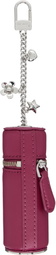 Marc Jacobs Pink 'The Everyday Lipstick Case' Bag Charm