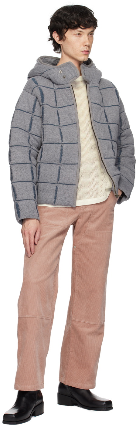 Isa Boulder SSENSE Exclusive Gray Puffer Jacket