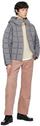 Isa Boulder SSENSE Exclusive Gray Puffer Jacket