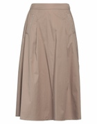 Peserico Womens Midi skirt Khaki