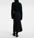 Moncler Genius x EE72 by Edward Enninful cotton midi skirt