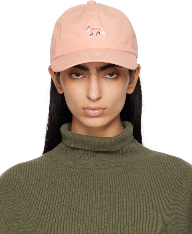 Photo: Maison Kitsuné Orange Baby Fox Cap