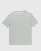 Officine Générale Ss Tee Gmt Dye Tencel Linen Tee Shirt Grey - Mens - Shortsleeves