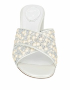 Rene' Caovilla Womens Sandals in White