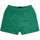 Howlin by Morrison Women's Howlin' Velour Wonder Short in Mezcal Green
