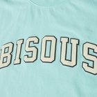 Bisous Skateboards College T-Shirt in Mint