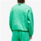 Fear of God ESSENTIALS Men's Spring Tab Detail Sweatshirt in Mint Leaf