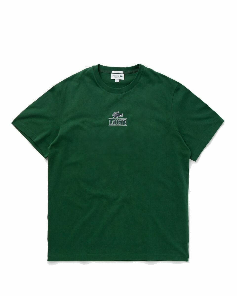 Photo: Lacoste T Shirt Green - Mens - Shortsleeves