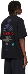 NAMESAKE Black Sava Oversized Love Lock T-shirt