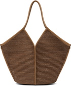 HEREU Tan Calella Raffia Tote