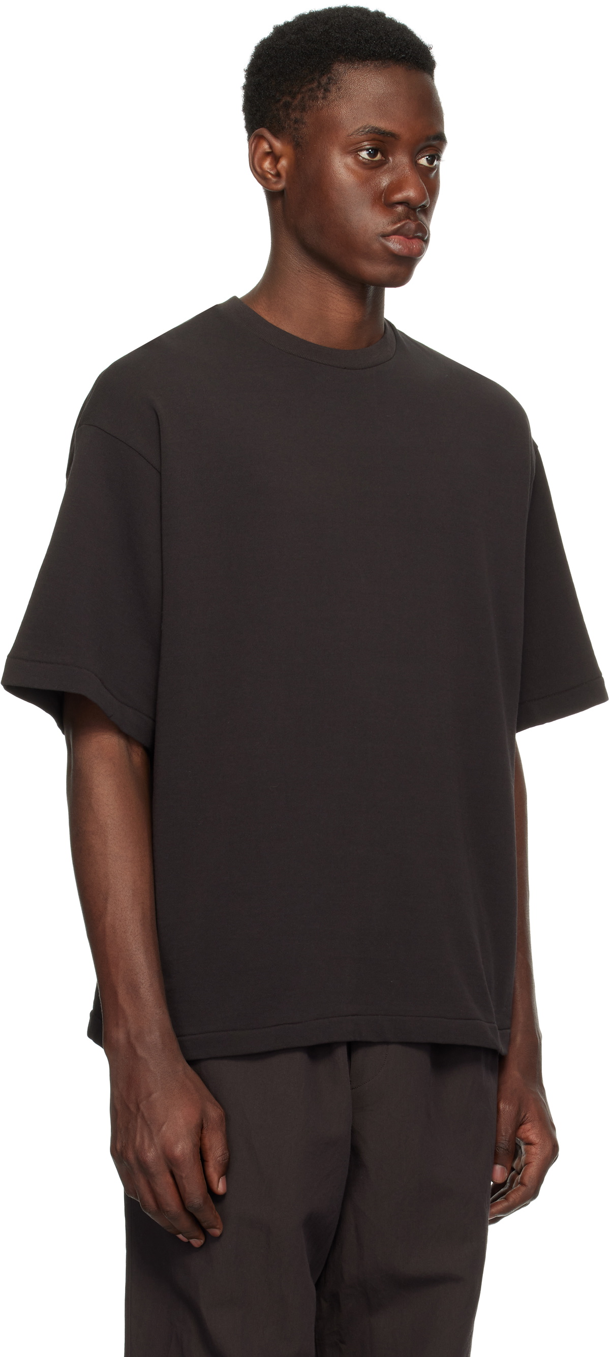 KAPTAIN SUNSHINE Black Suvin Plating T-shirt