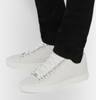 Balenciaga - Arena Creased-Leather Sneakers - Men - Off-white