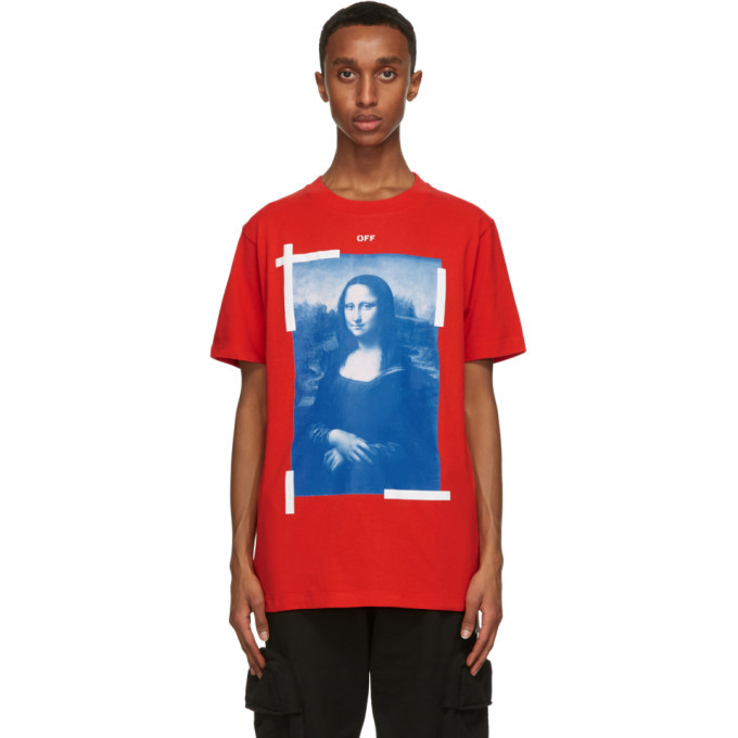 Mona lisa 2025 off white red