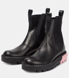 Gucci Leather Chelsea boots