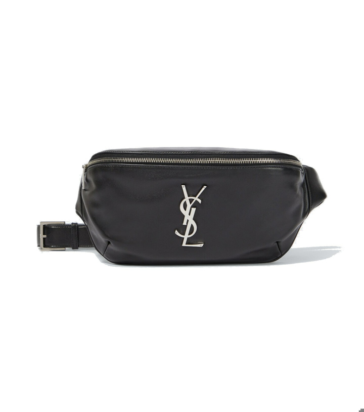 Photo: Saint Laurent - Cassandre leather belt bag