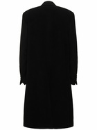 ANN DEMEULEMEESTER Tailored Wool & Cashmere Coat