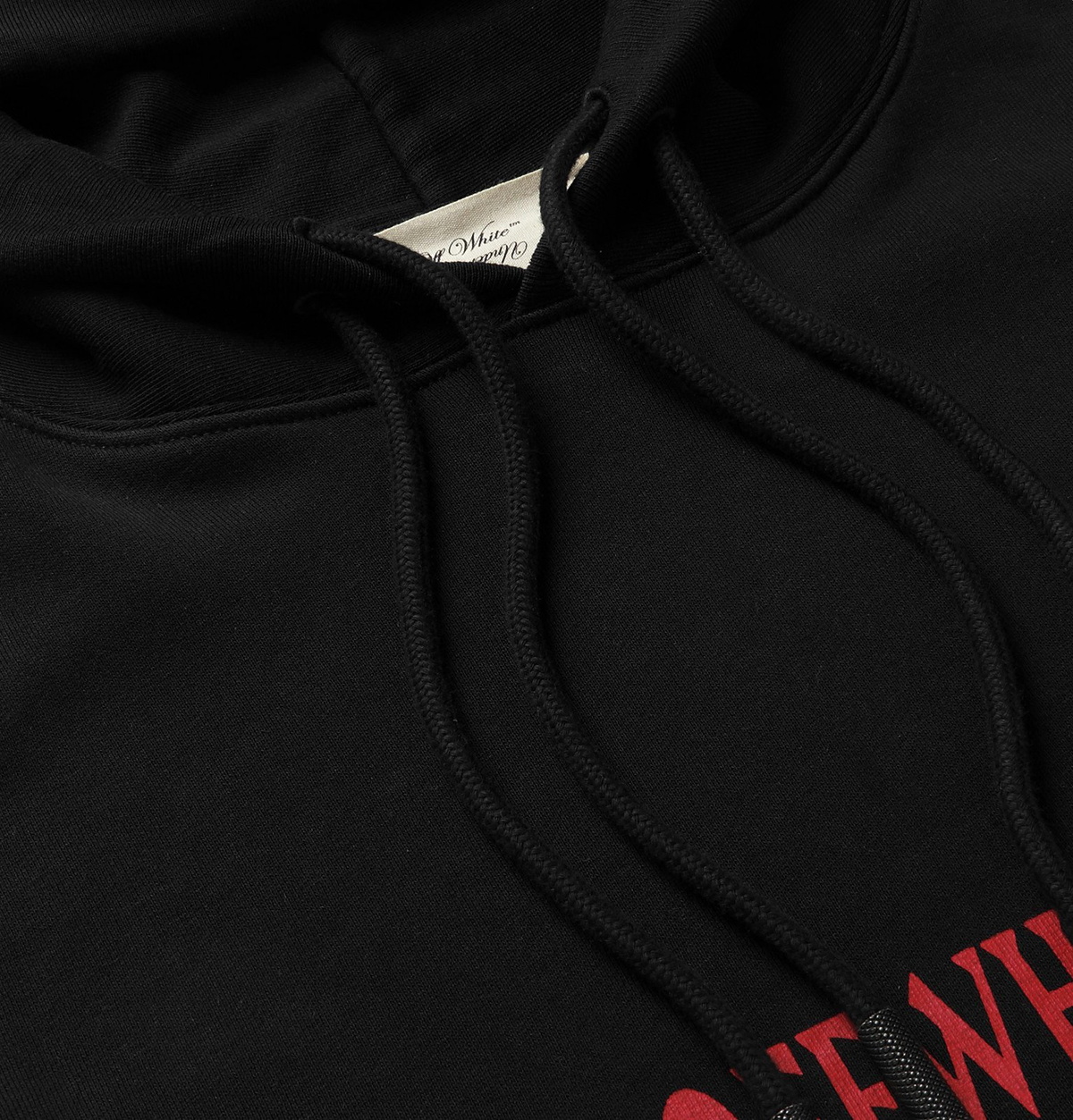 Off-White - Undercover Reversible Logo-Print Loopback Cotton