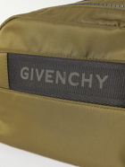 Givenchy - G-Trek Logo-Print Webbing-Trimmed Shell Wash Bag