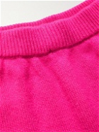 The Elder Statesman - Straight-Leg Cashmere Shorts - Pink