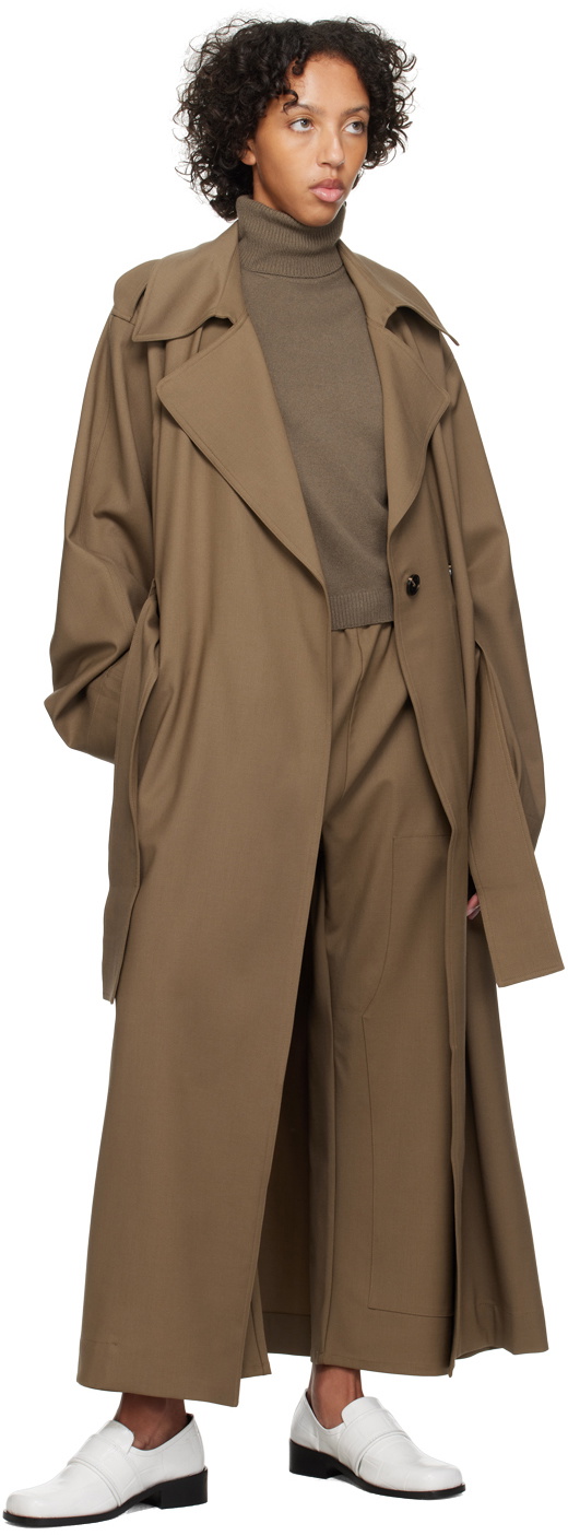 LESET Brown Zoe Turtleneck