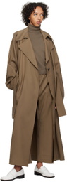 LESET Brown Zoe Turtleneck