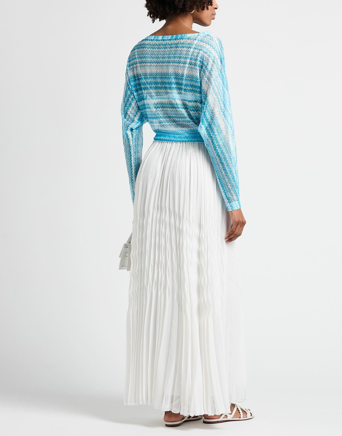 Peserico Womens Maxi skirt in White