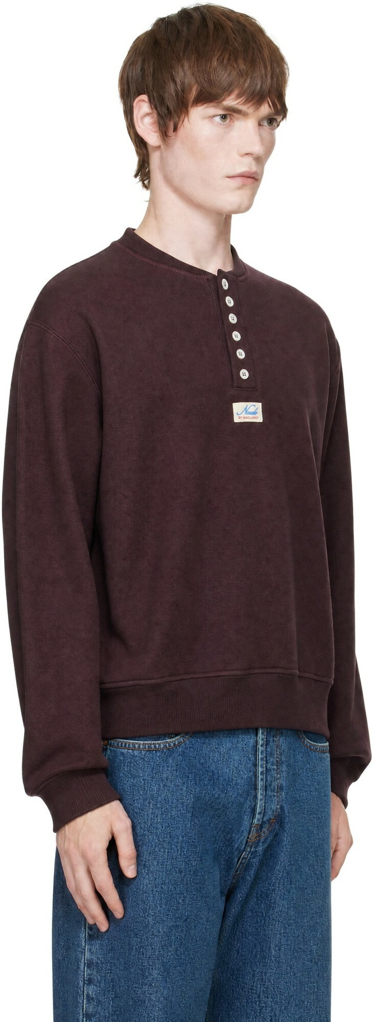 Magliano Brown Round Neck Sweatshirt