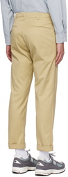 nanamica Khaki Straight-Leg Trousers