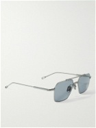 Native Sons - Remm Aviator-Style Silver-Tone Sunglasses