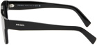 Prada Eyewear Black Symbole Sunglasses