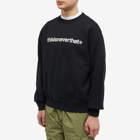 thisisneverthat Men's T-Logo Crew Sweat in Black