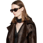 Gucci Brown Hailey Round Sunglasses
