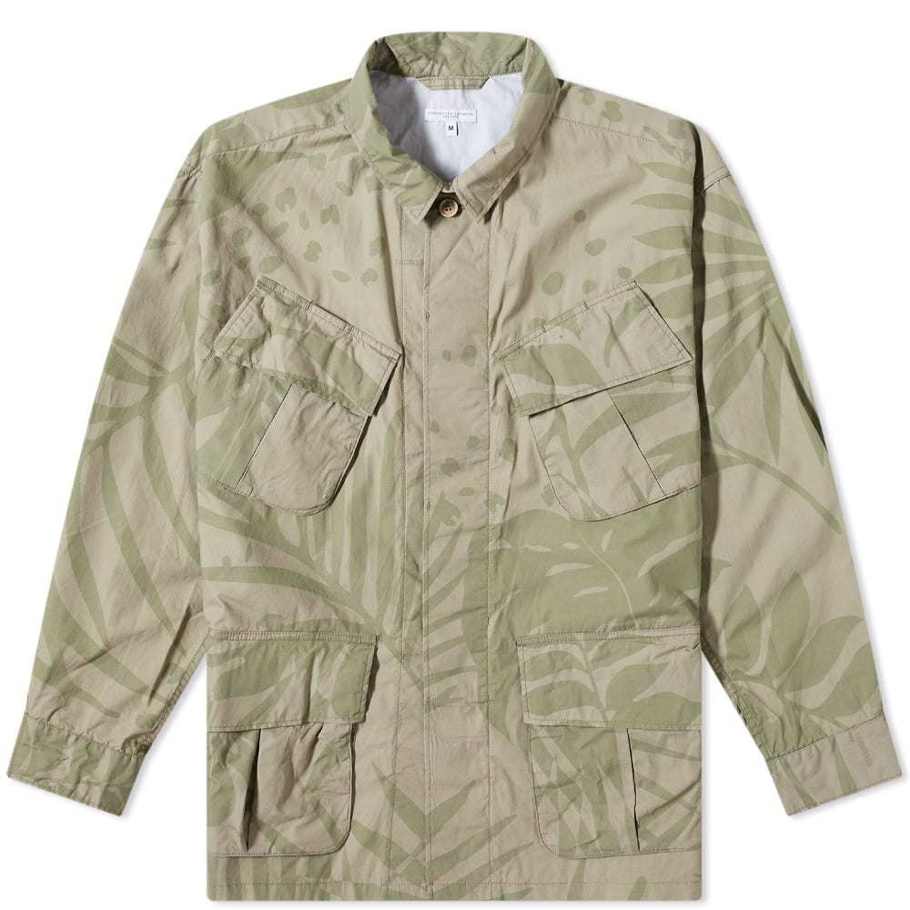 Engineered Garments Leaf Print Jungle Fatigue Jacket