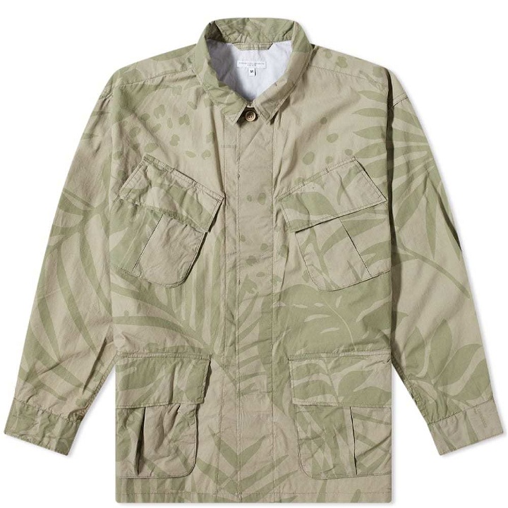 Photo: Engineered Garments Leaf Print Jungle Fatigue Jacket