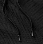 Y-3 - Logo-Appliquéd Mesh Drawstring Shorts - Black