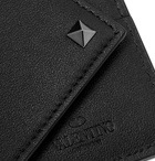 Valentino - Valentino Garavani Rockstud Leather Bifold Cardholder - Black