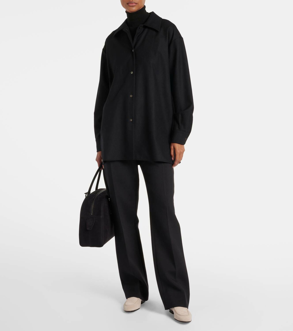 Le Monde Béryl Lo Boy suede loafers