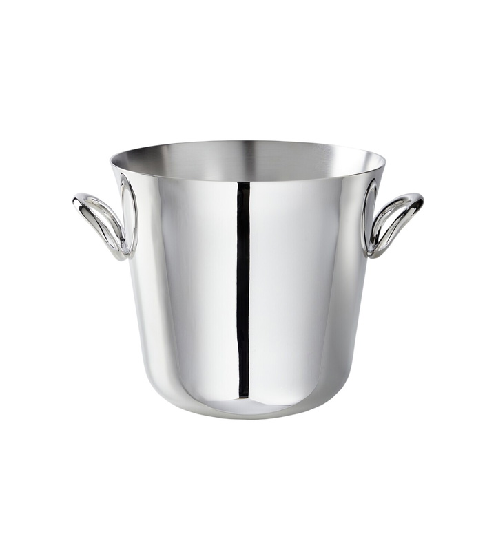 Photo: Christofle Vertigo silver-plated ice bucket by Andrée Putman