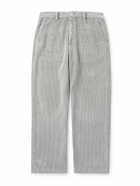 mfpen - Straight-Leg Cotton-Corduroy Trousers - Gray