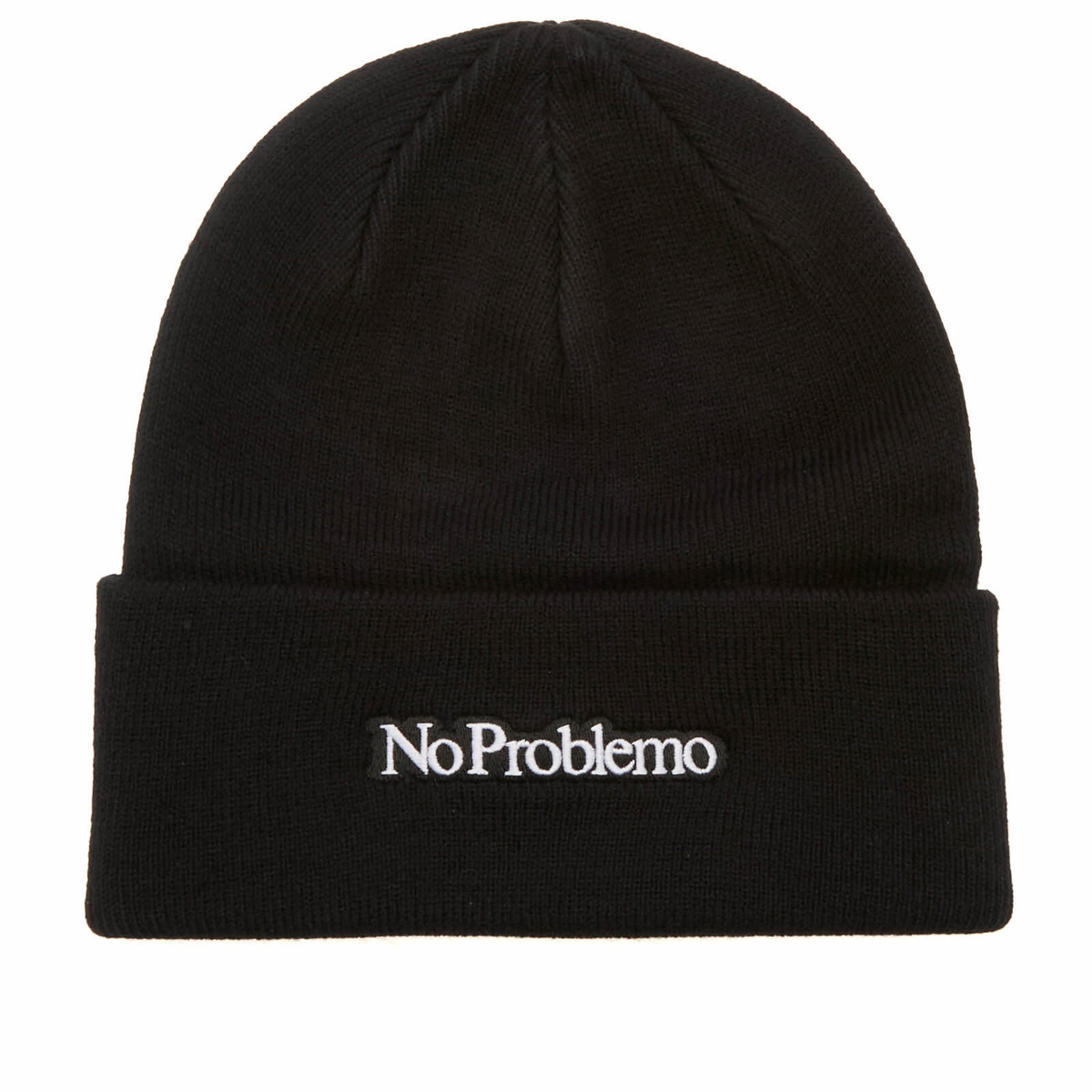 No Problemo Men's Mini Problemo Beanie in Black 