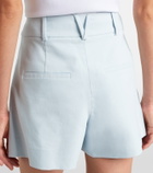 Veronica Beard Craig cotton-blend twill shorts