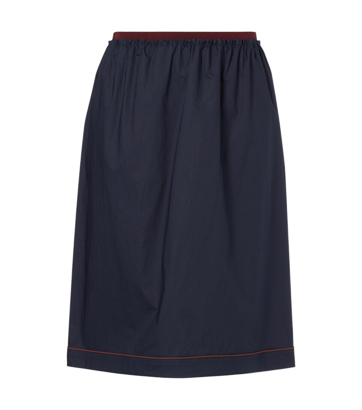 Photo: Plan C Cotton midi skirt