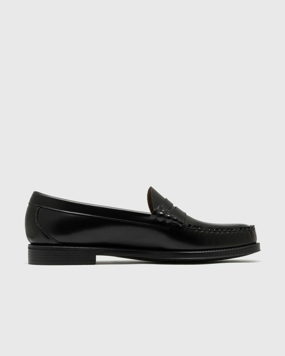 G H Bass EASY WEEJUN Larson Flag Black Mens Casual Shoe
